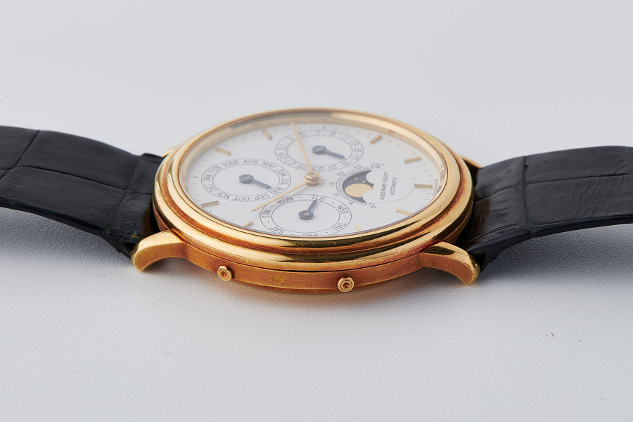 Quantime Perpetual Calendar Ref. 25657BA in 18k Yelow Gold