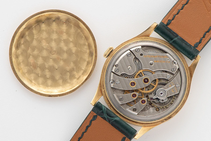 Portugieser-Style Dress Watch in 18k Yellow Gold