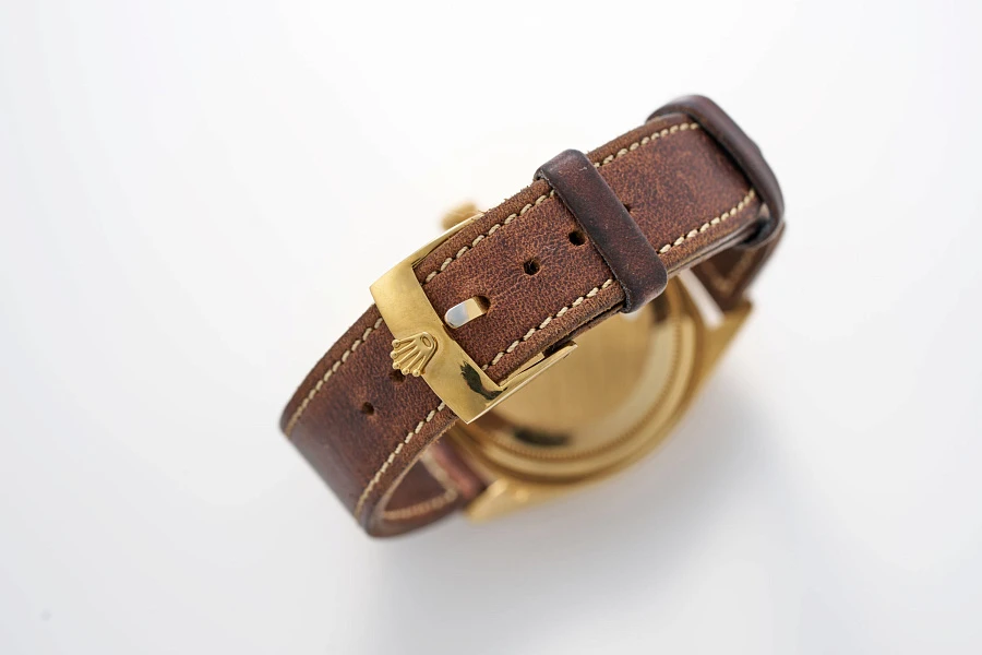 Day-Date Ref. 18038 with Tiger Eye Dial in 18k Yellow Gold