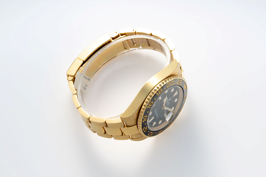 GMT Master II Ref. 116718 in 18k Yellow Gold