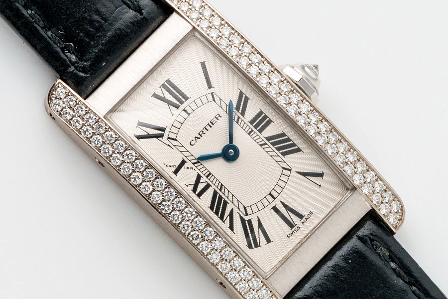 Tank Americaine Ref. 1713 in 18k White Gold