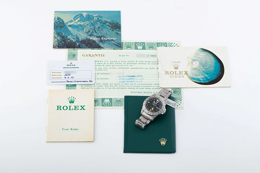 Explorer II Ref. 1655 'Straight Hands' Steve McQueen Mark I