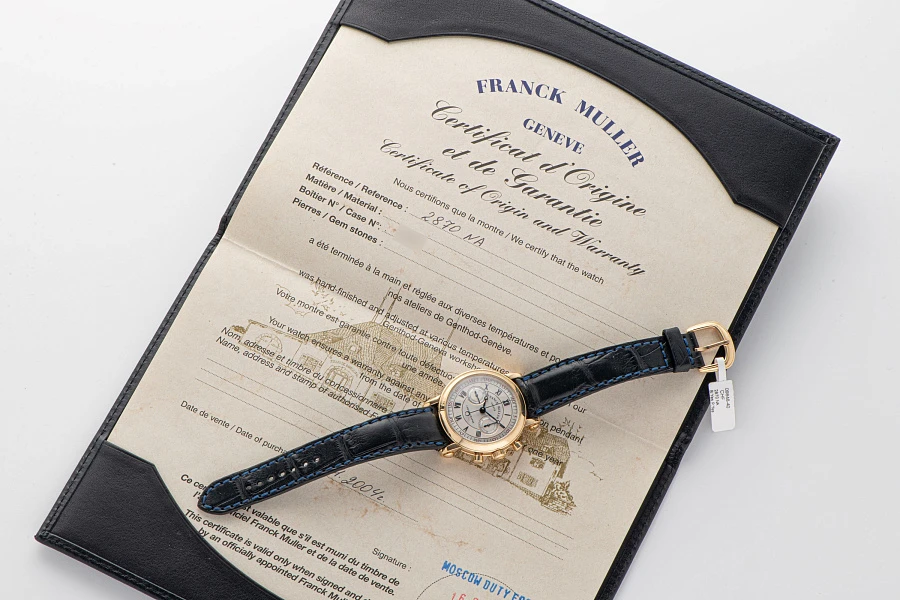 Chronograph Ref. 2870 NA in 18k Yellow Gold