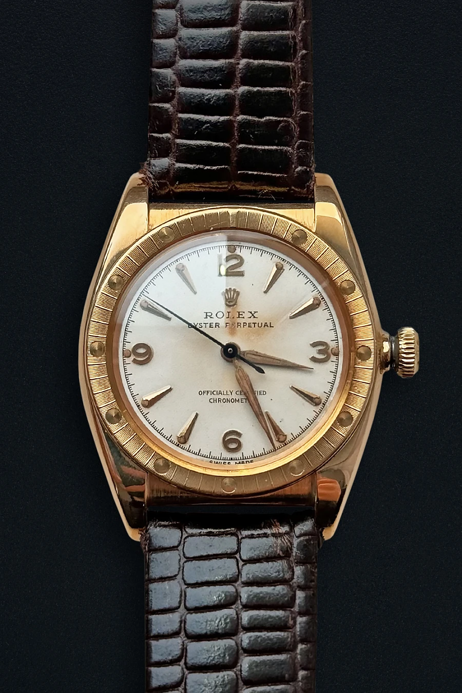 Oyster Perpetual Bubbleback Explorer-Style Dial