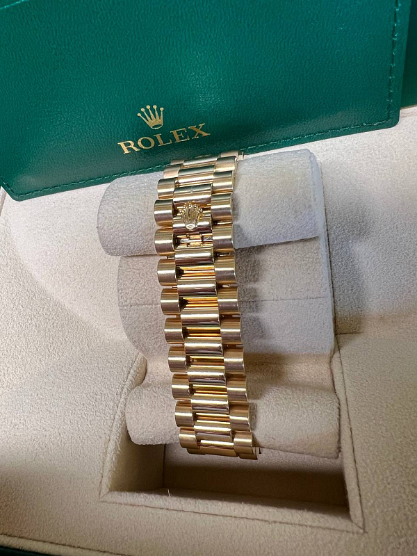 Day-Date 36 Yellow Gold Fluted / President / Ivory Dial