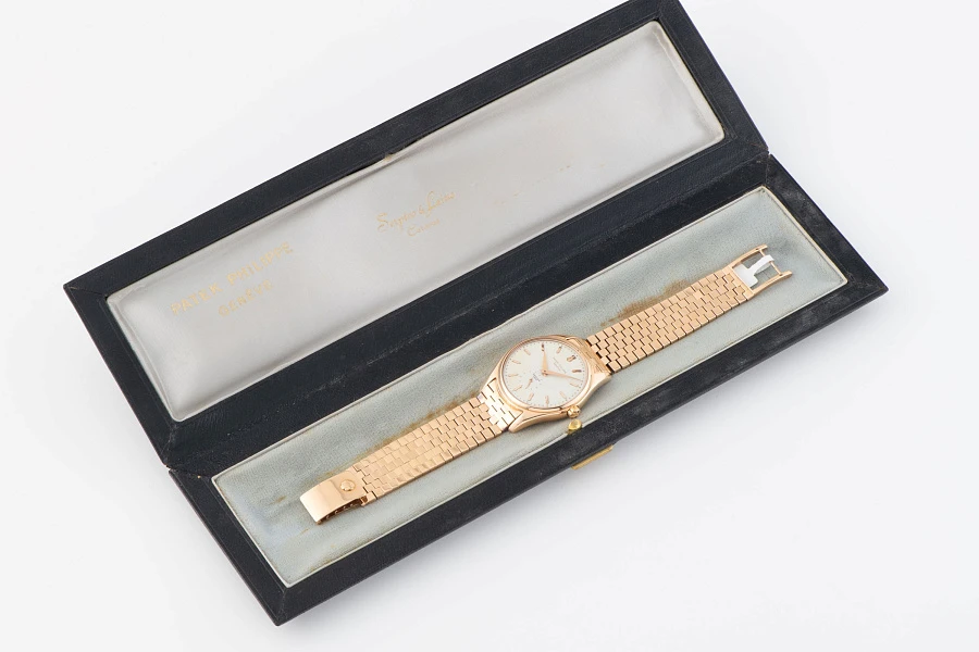 'Serpico Y Laino' Double Signed Calatrava Ref. 2526 in 18k Rose Gold
