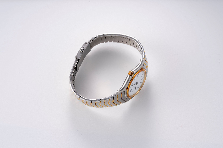 Ladies Classic Wave Ref. 20859 in Stainless Steel and 18k Yellow Gold
