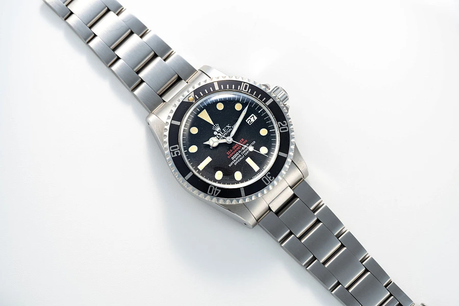Sea-Dweller 'Double Red' Ref. 1665 in Stainless Steel