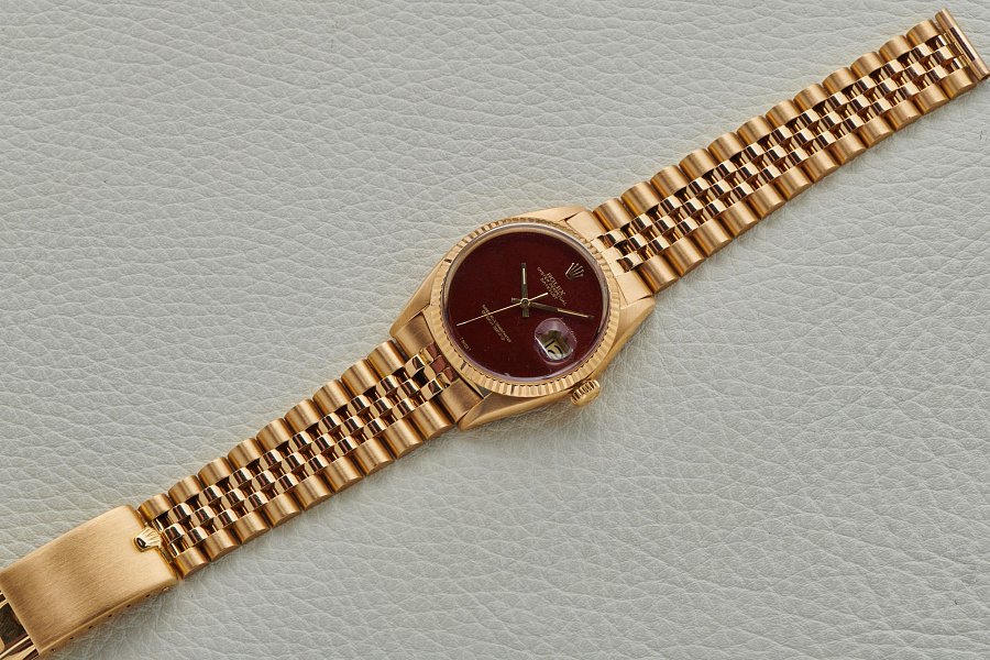 Datejust 1601 'Red Jasper Dial'