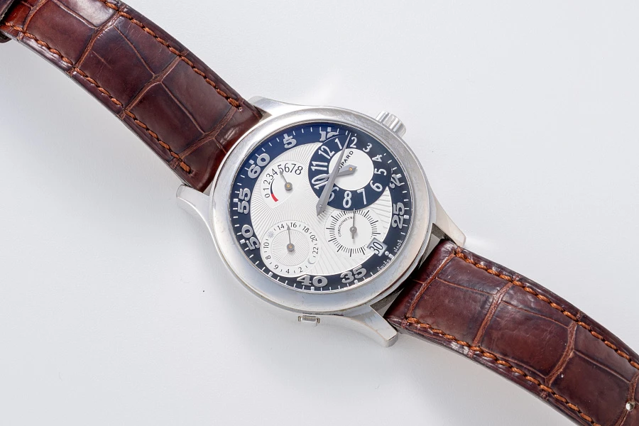 L.U.C. Quattro GMT Ref. 16/1874 in 18k White Gold