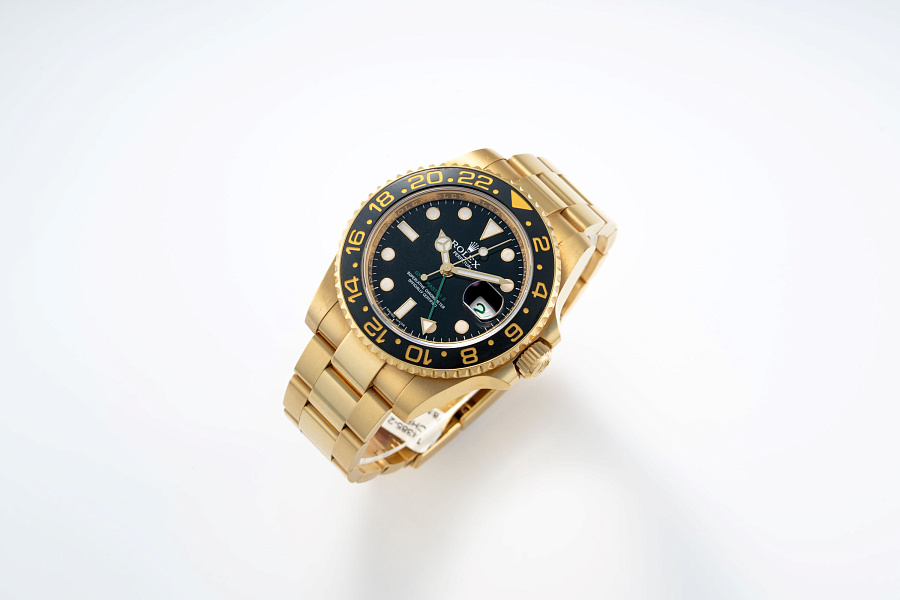 GMT Master II Ref. 116718 in 18k Yellow Gold