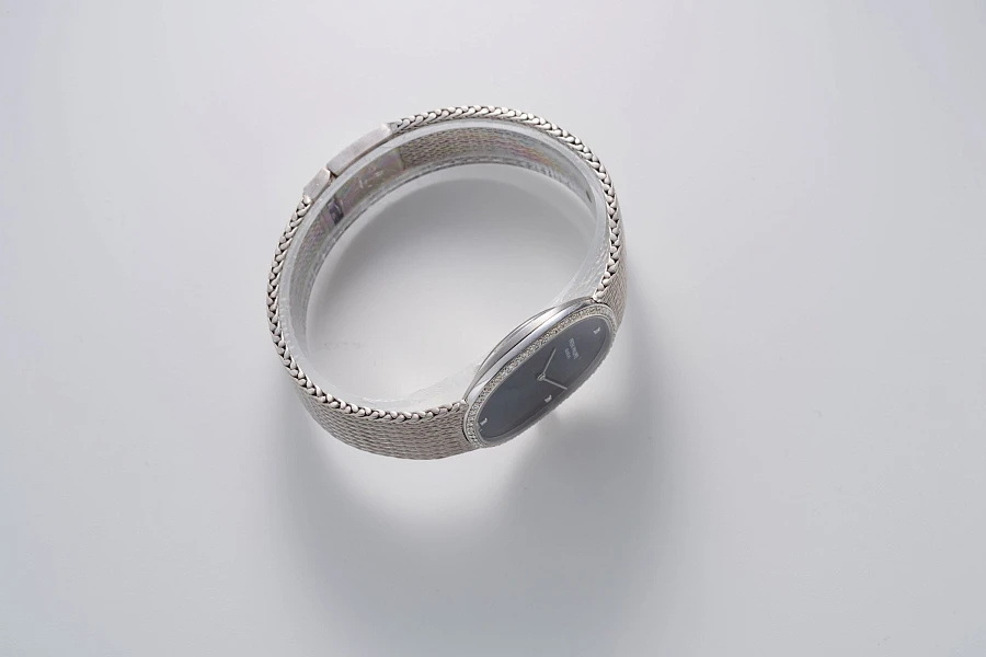 Ellipse Ref. 3849 in 18k White Gold with Diamonds