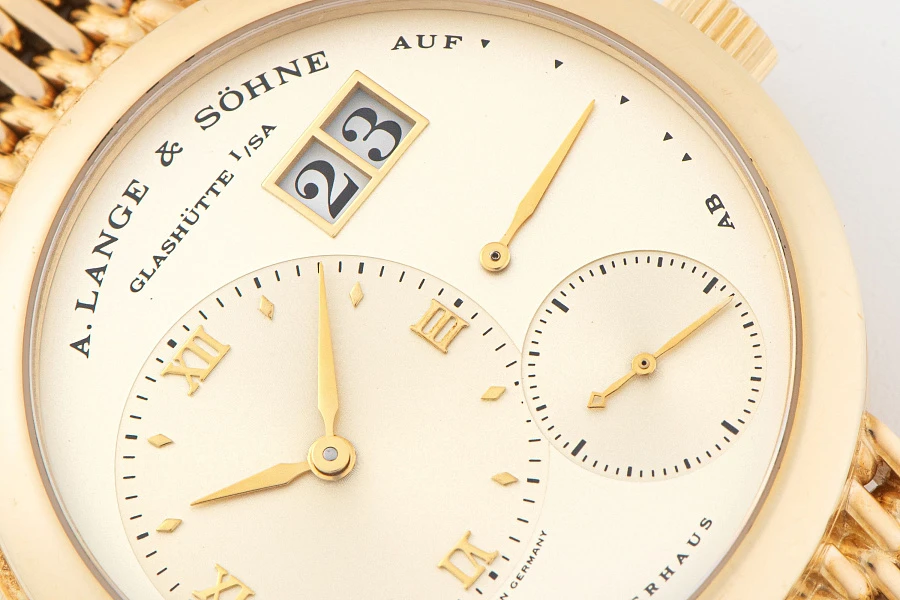 Early Lange 1 Ref. 151.001 in 18k Yellow Gold