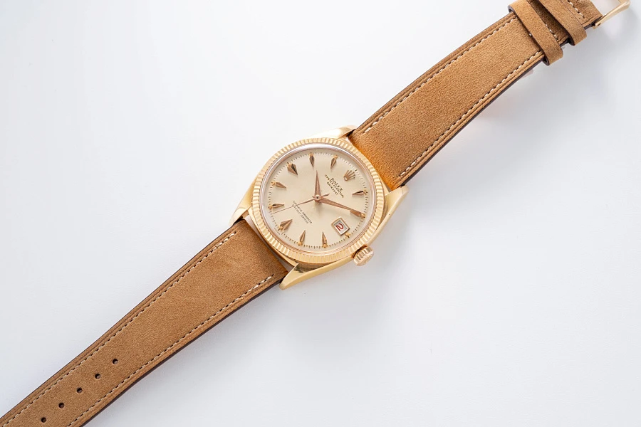 Datejust Ref. 6605 in 18k Rose Gold