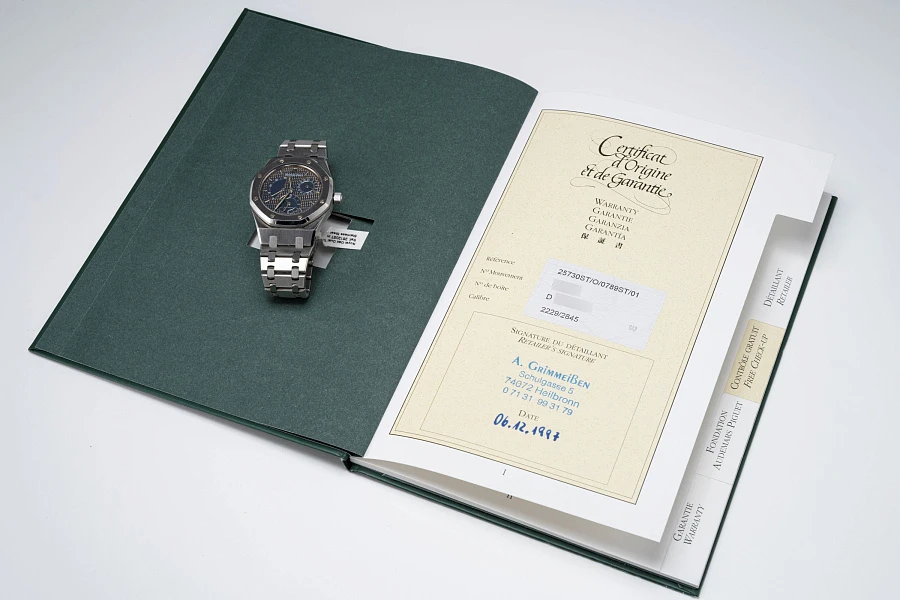 Royal Oak Dual Time Ref. 25730ST in Stainless Steel