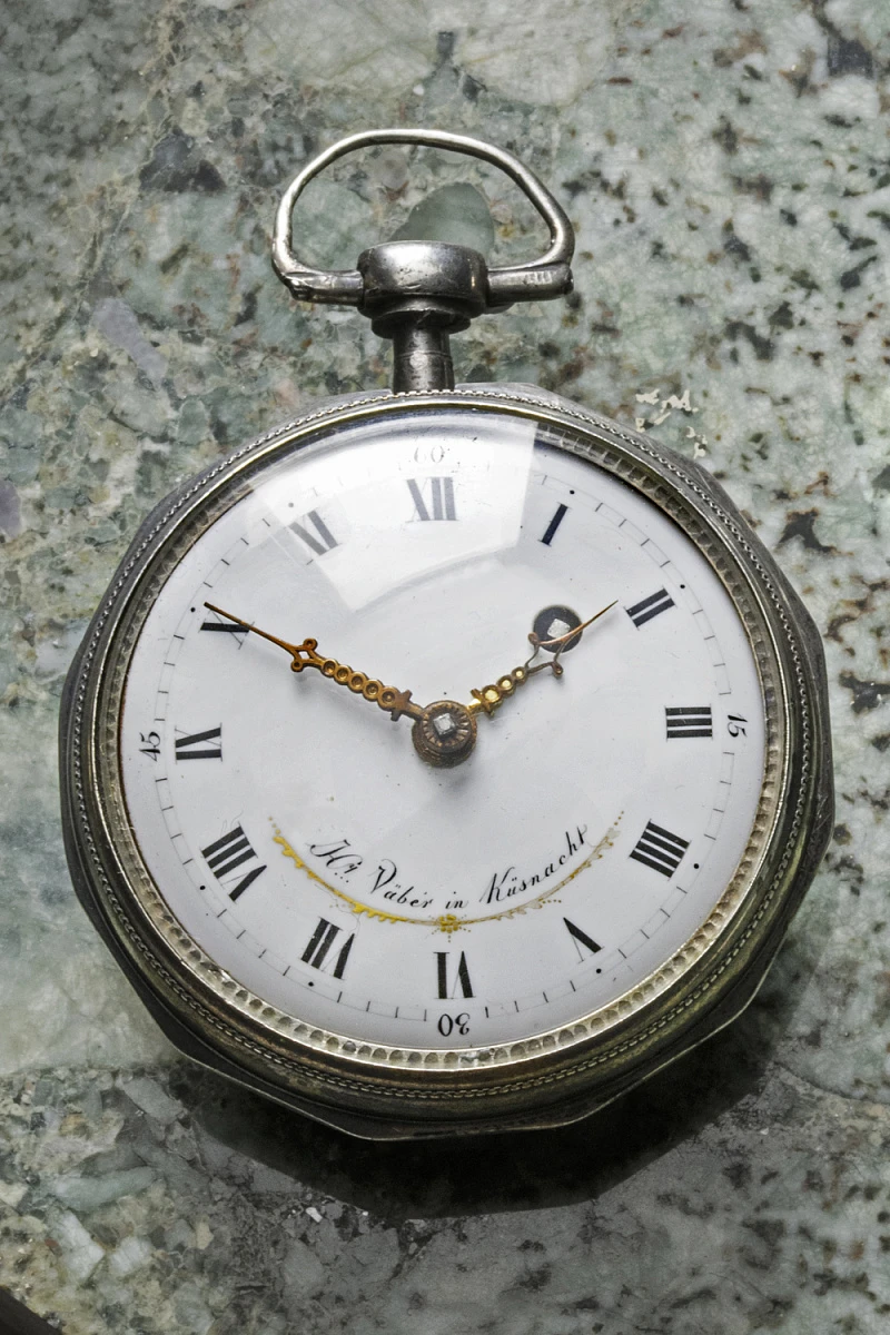 Väber Küsnacht Verge Pocket Watch