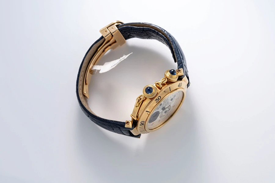 Pasha Calendar Ref. 0985 in 18k Yellow Gold