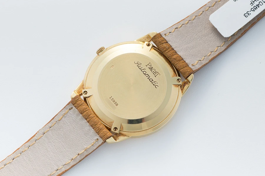 Automatic Triple Calendar Ref. 15958 in 18k Yellow Gold
