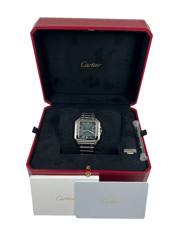 Santos de Cartier Steel Medium Model