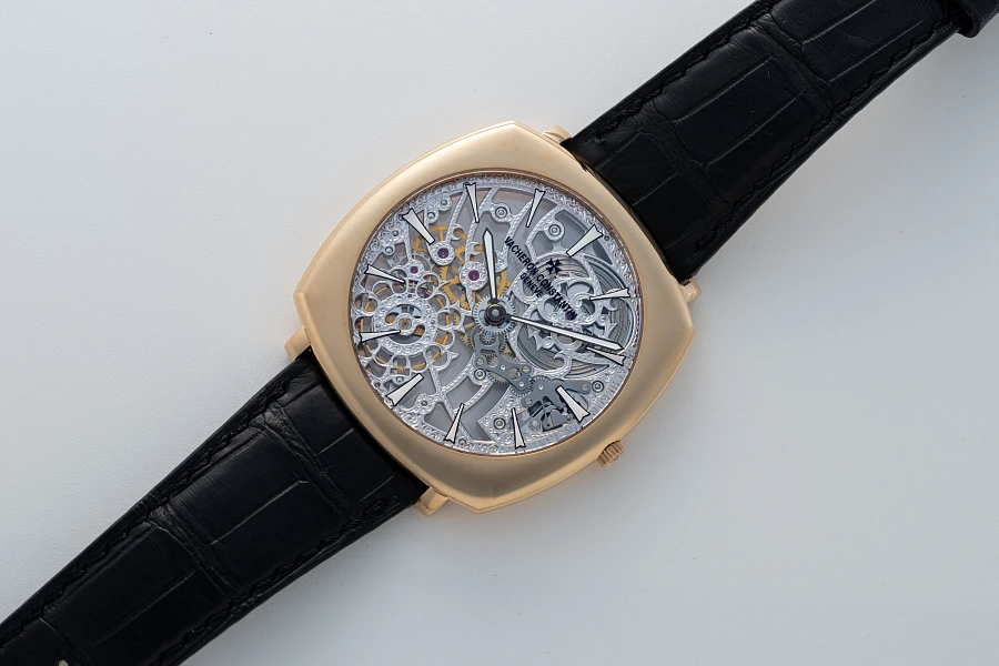 Historiques Metiers d'Art Skeleton Ref. 57045 Limited to 10 Pieces in 18k Rose Gold