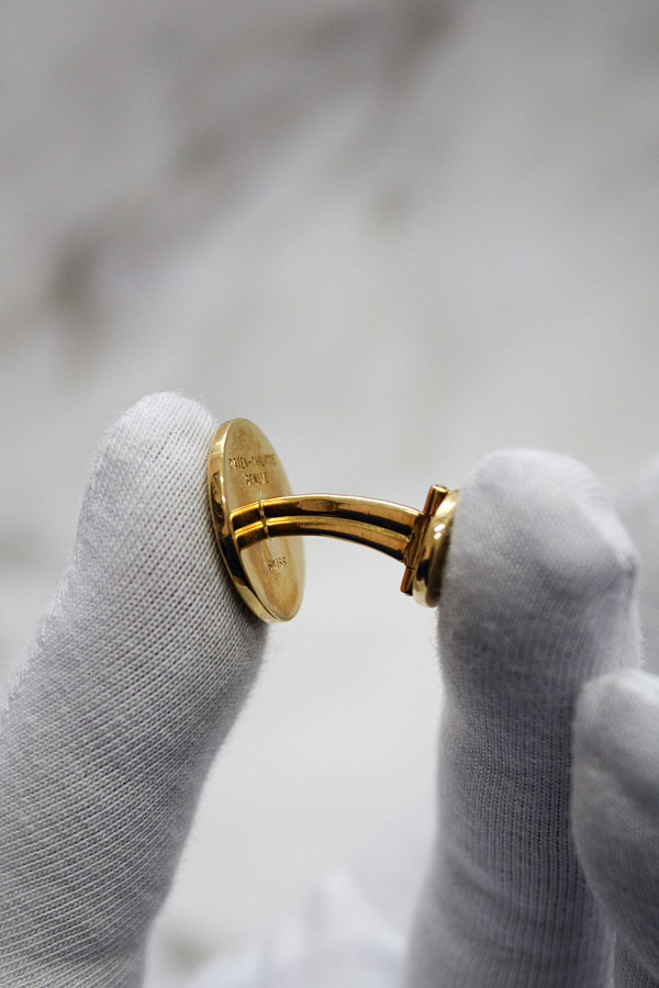 Calatrava Cufflinks Yellow Gold