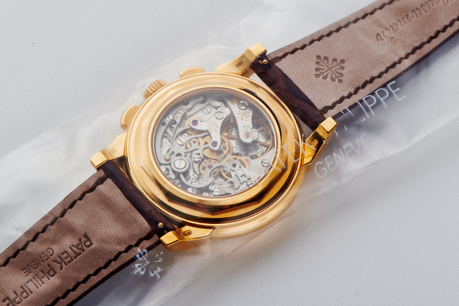 Perpetual Calendar Chronograph Ref. 5970J in 18K Yellow Gold Sealed Full Set from 2008