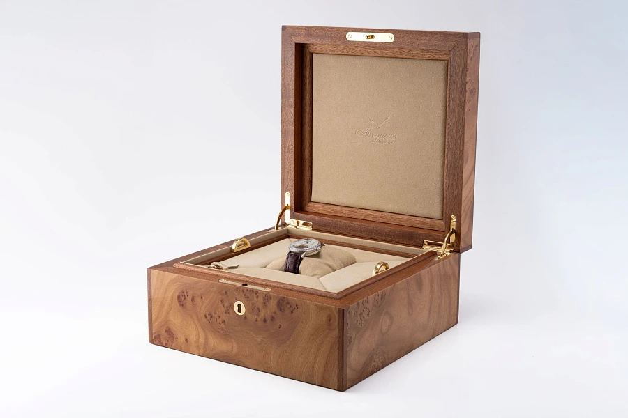 Tourbillon Mother of Pearl Dial Ref. 3358 in 18k White Gold with Diamonds