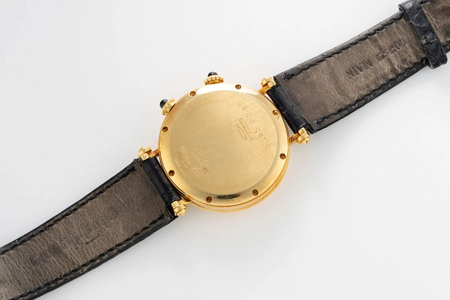 Dual Time Ref. G.3257.7 in 18k Yellow Gold