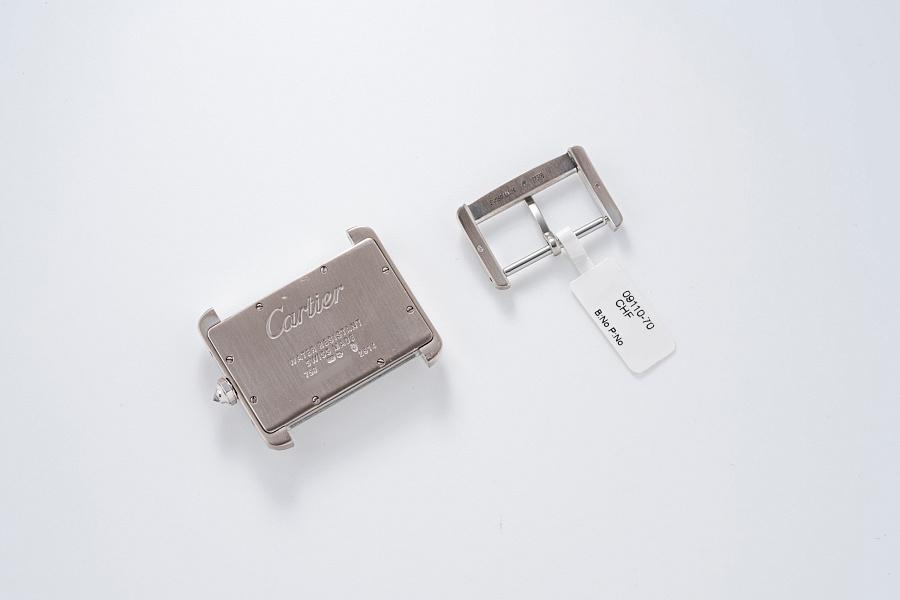 Divan Quartz Ref. 2614 in 18k White Gold with Diamonds