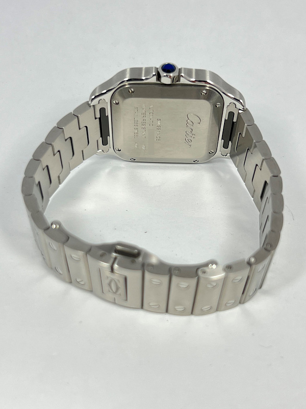 Santos de Cartier Steel Medium Model