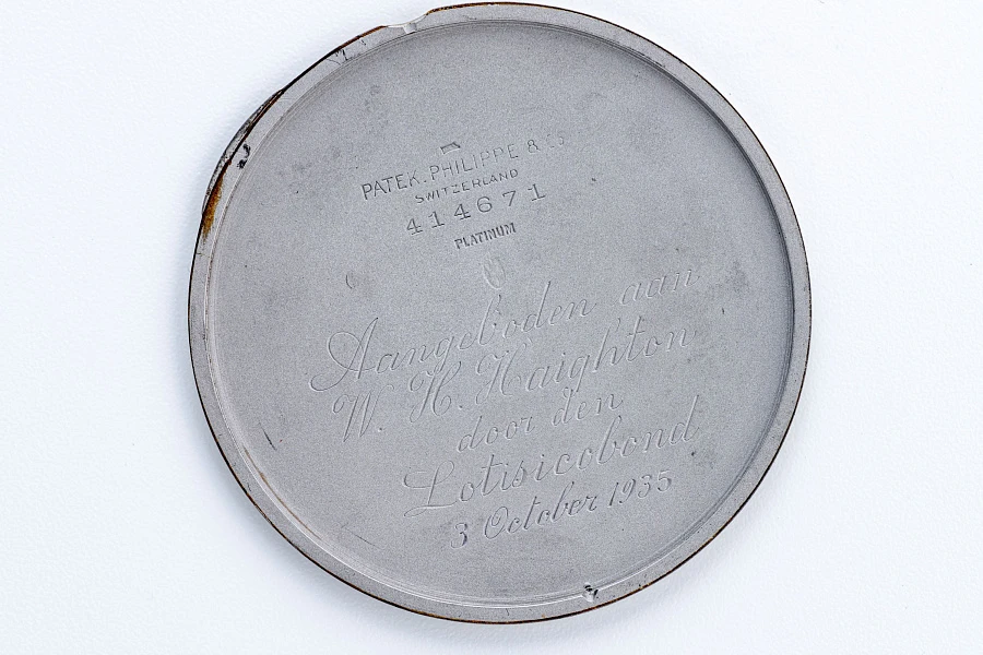 Pocket Watch with Breguet Numerals in Platinum