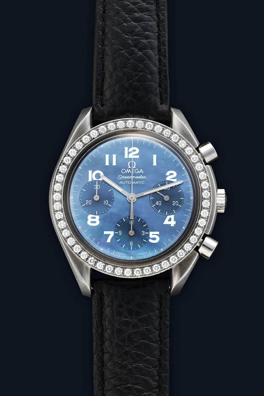 Speedmaster Reduced Ref. 275.0032 with Blue MoP Dial