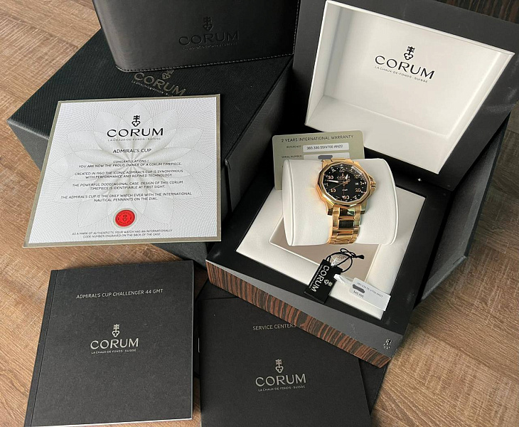 Admiral's Cup GMT Rose Gold