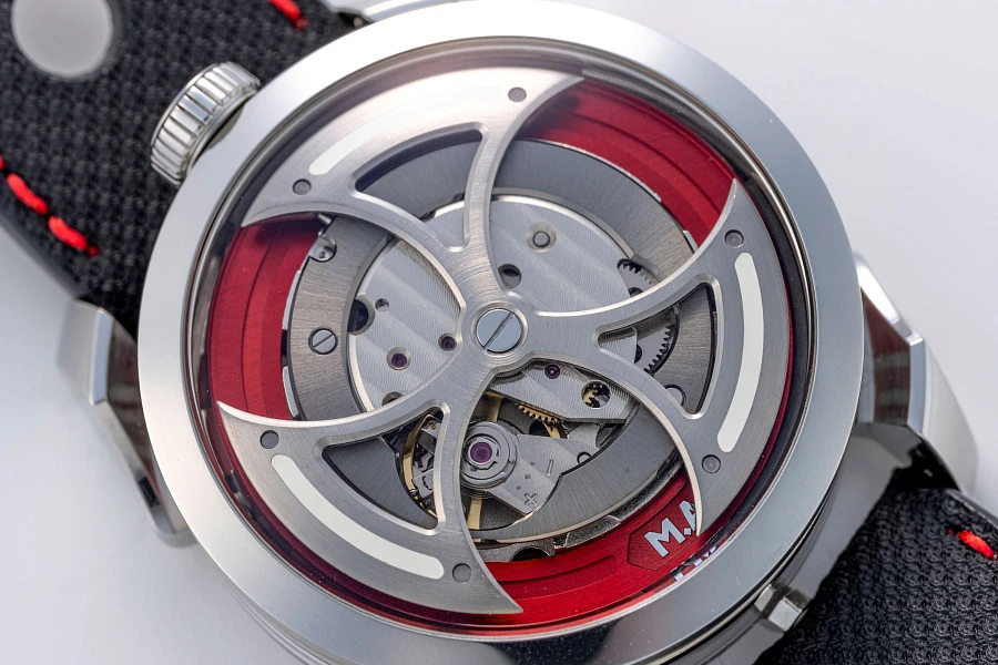 M.A.D. 1 Red in Stainless Steel