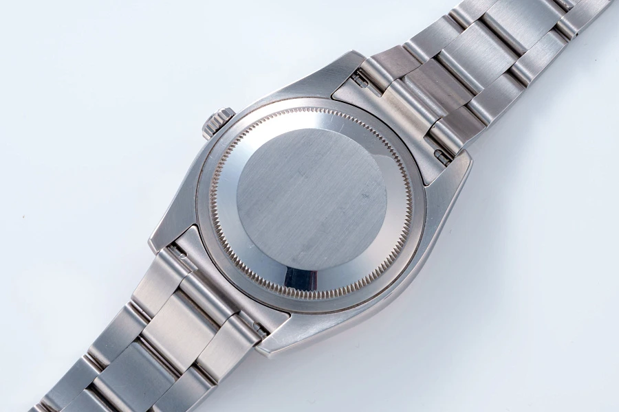 Oyster Perpetual Salmon Dial Ref. 116034 in Stainless Steel