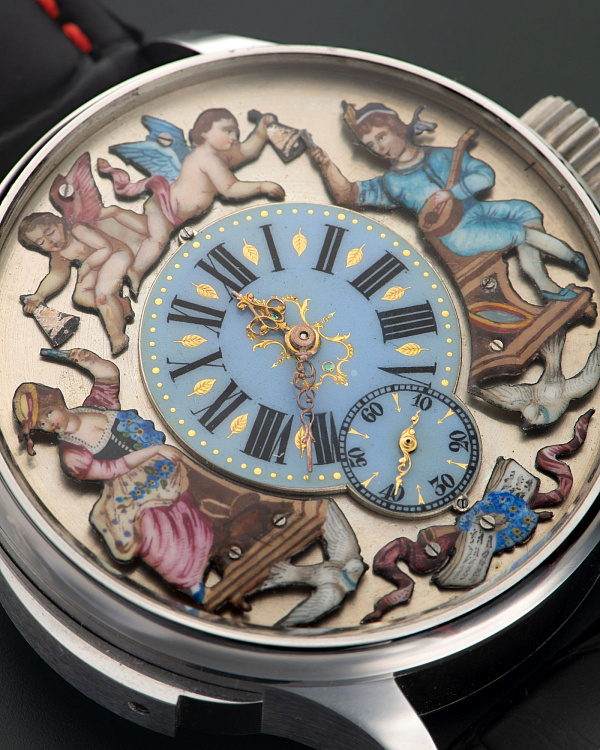 Jaquemarts Minute-Repeater Wristwatch