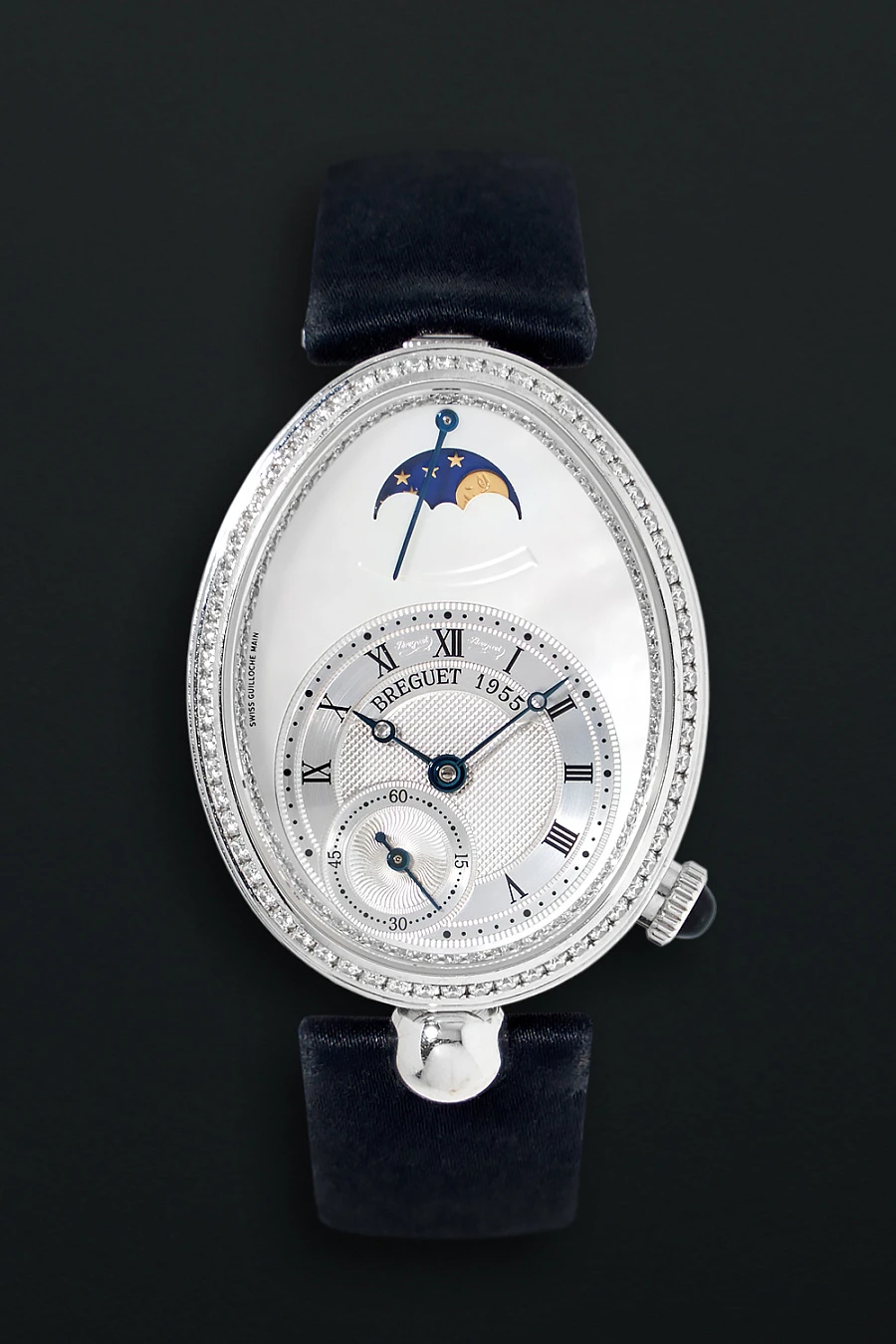 Reine de Naples Power Reserve 8908 Automatic White Gold