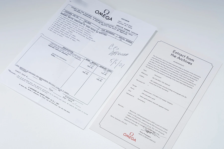 Skeletonized Speedmaster by Armin Strom Ref. 36965081 in 18k Yellow Gold