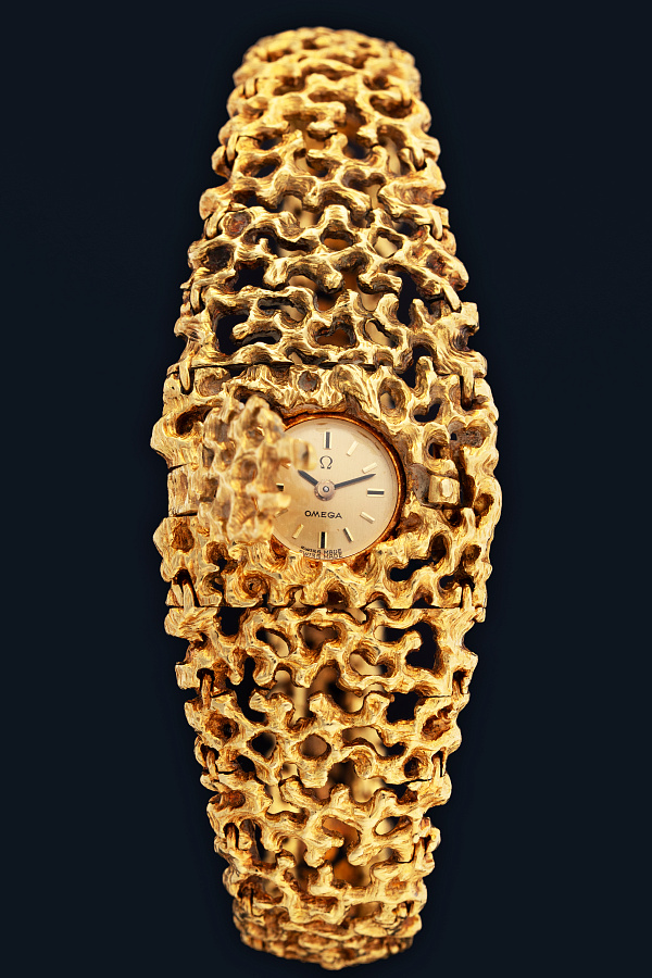 Jewelry Watch by Albert Gilbert in 18k Yellow Gold
