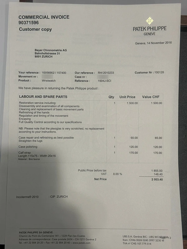 Incredibly Rare Calatrava Ref. 1504 in 18K Yellow Gold