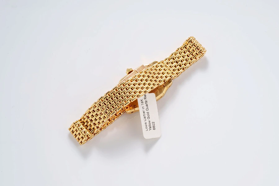 Louis Cartier in 18K Yellow Gold Quartz Ref. 6602