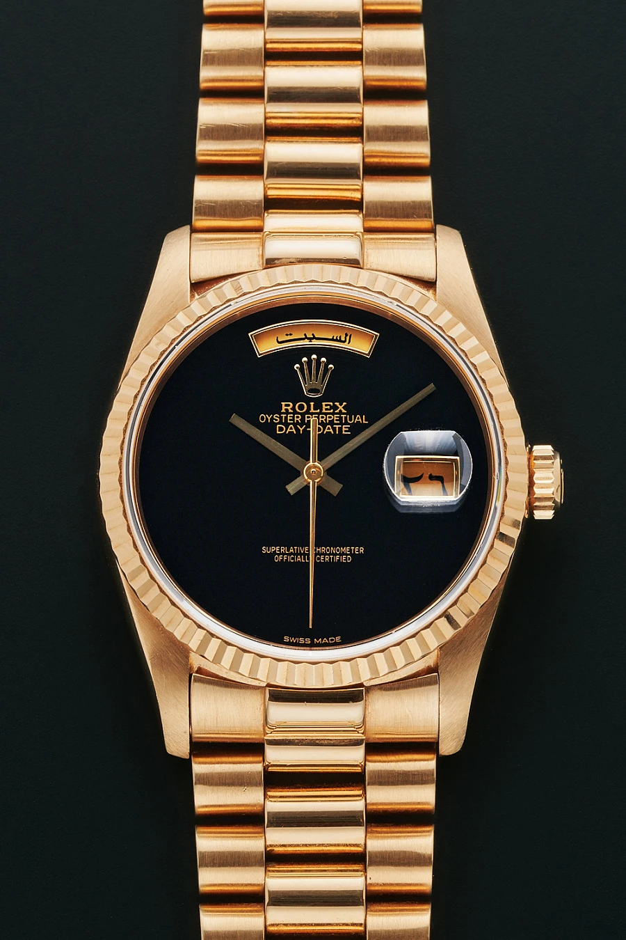 Day-Date Arabic Onyx