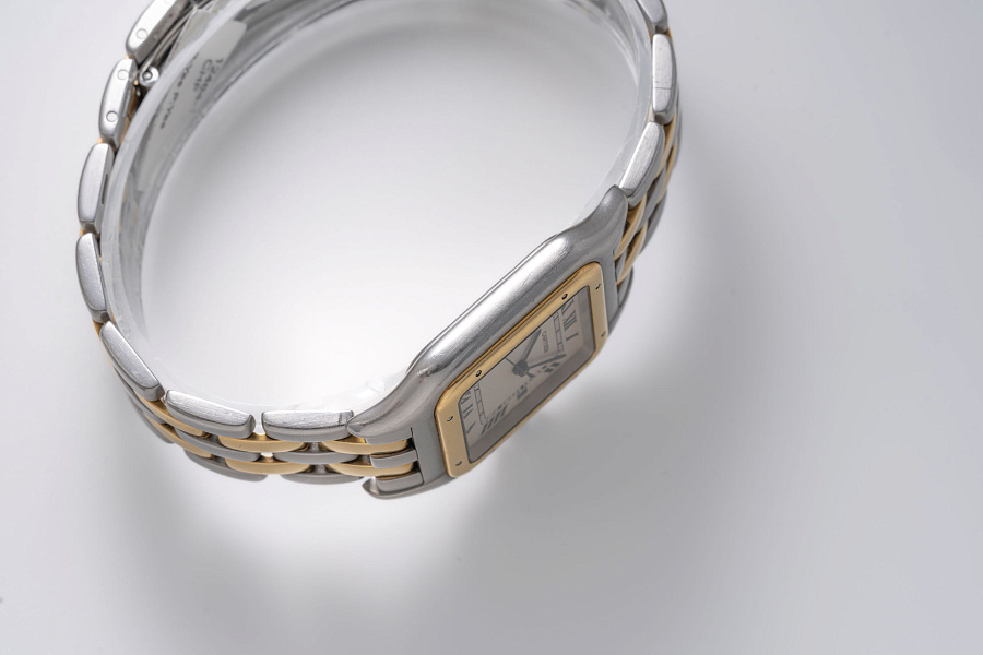 Panthère Quartz Ref. 8395 in Stainless Steel and 18k Yellow Gold