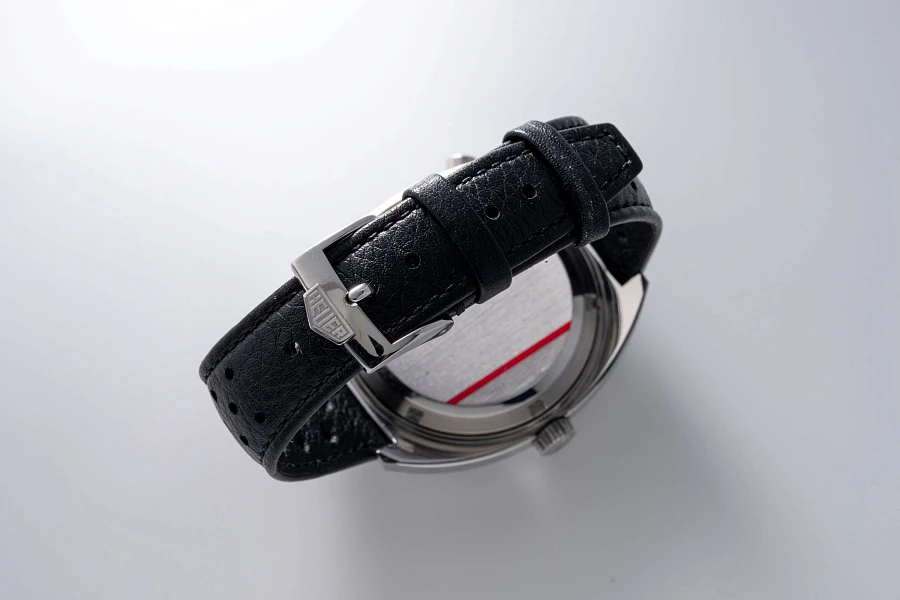 Exceedingly Rare Autavia Exotic Ref. 1163 in Stainless Steel with Ferrari Collector's Set