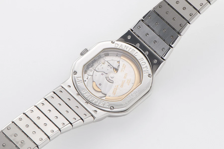 Le Sentier on Stainless Steel Bracelet