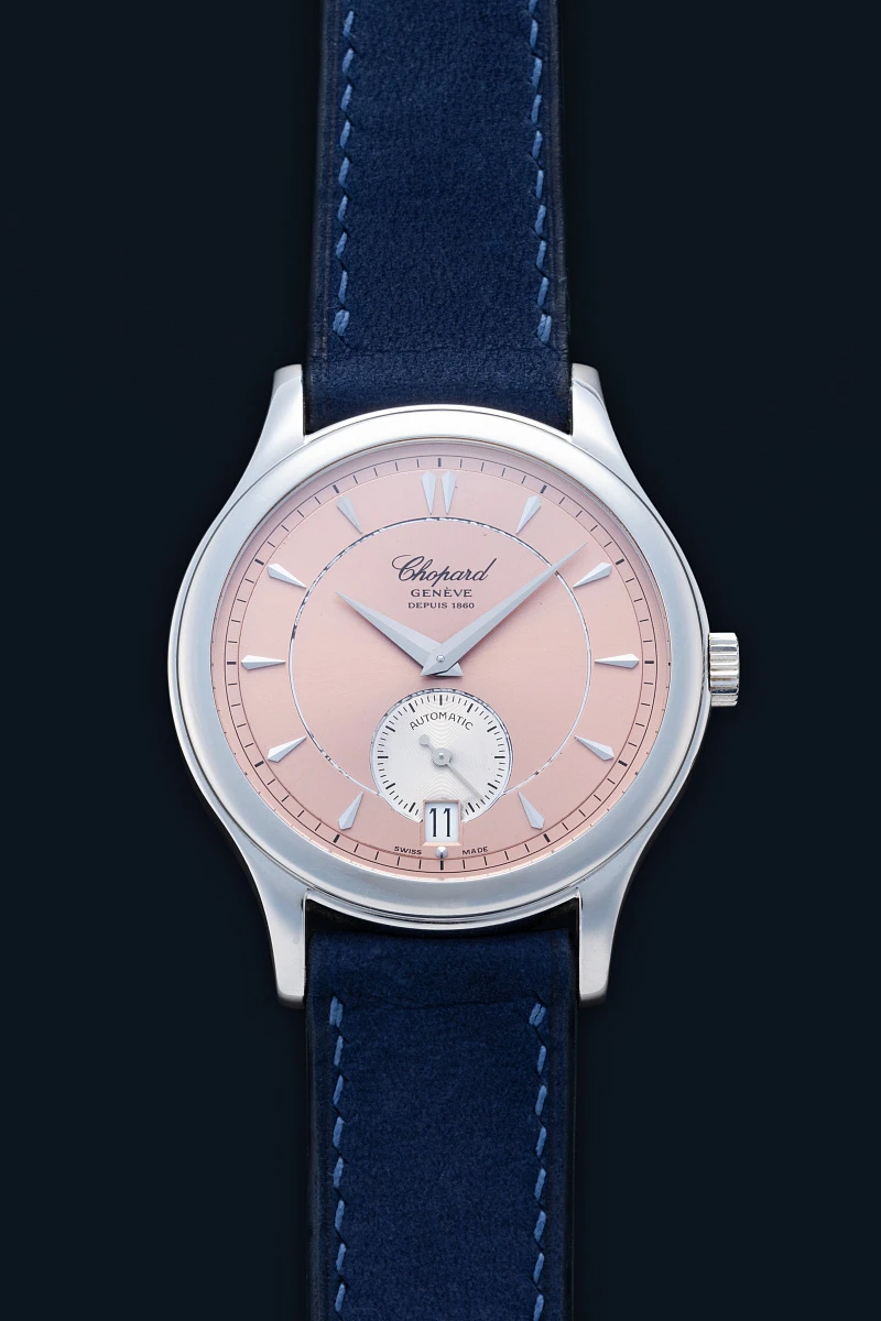 L.U.C. 16/1860 Limited Edition Salmon Dial in 18k White Gold