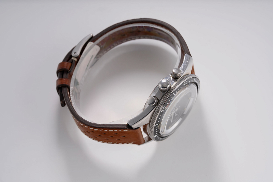 Vintage Big Eye Chronograph Ref. 9312 in Stainless Steel