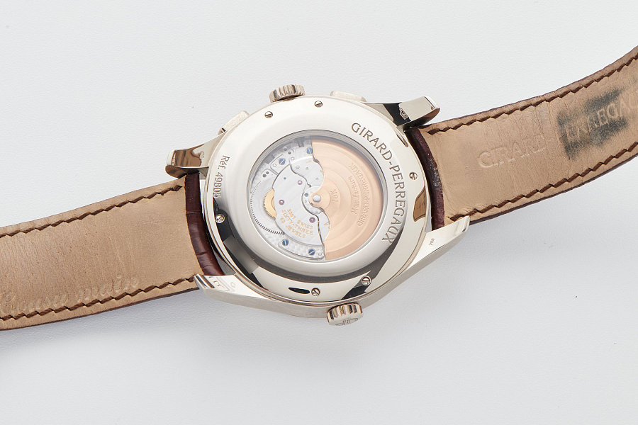 Chronograph World Timer in 18k White Gold