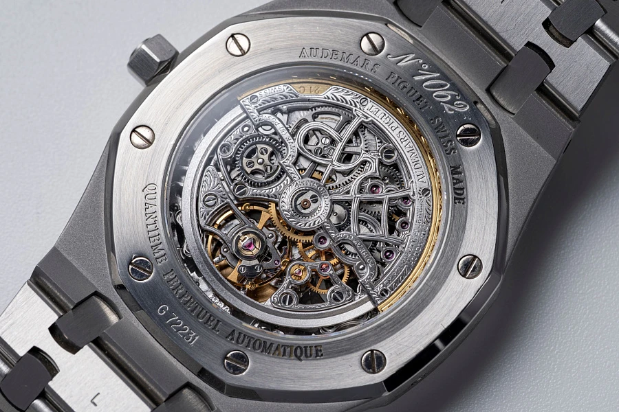 Royal Oak Skeletonized Perpetual Calendar Ref. 25829ST in Stainless Steel