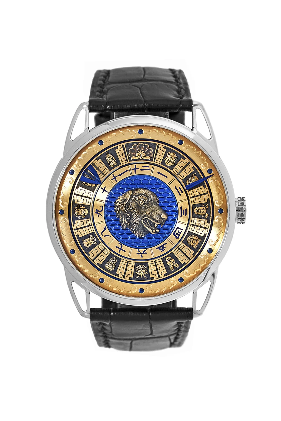 Imperial Fountain Chinese Zodiac White Gold